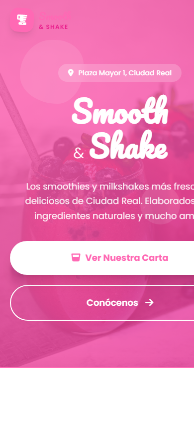 Vista m?vil de la web Smooth